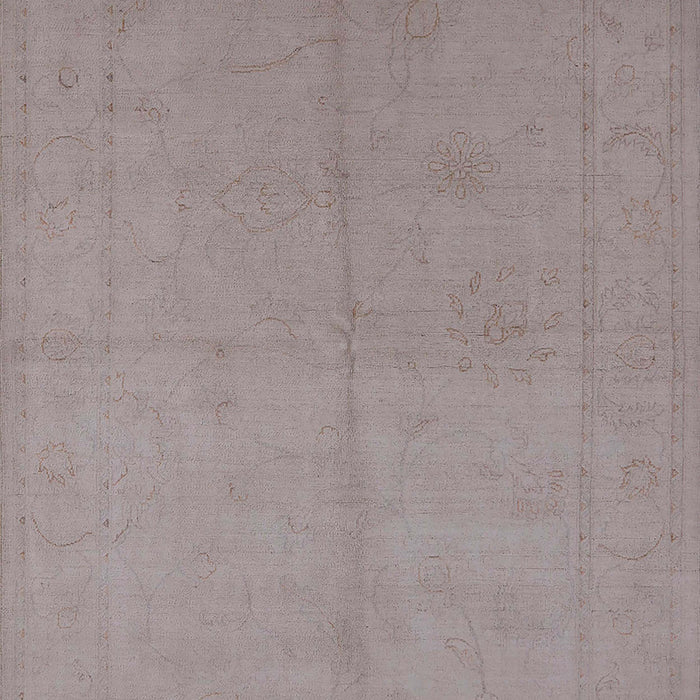 Mid-Century Modern Rosy Brown Pink Oriental Rug, urb1104