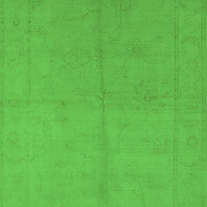 Oriental Green Industrial Rug, urb1104grn