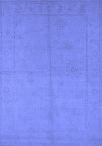 Oriental Blue Industrial Rug, urb1104blu