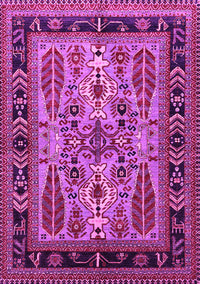 Oriental Pink Industrial Rug, urb1105pnk