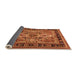 Sideview of Oriental Orange Industrial Rug, urb1105org