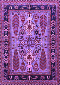 Oriental Purple Industrial Rug, urb1105pur