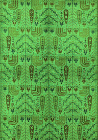 Oriental Green Industrial Rug, urb1106grn