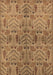 Oriental Brown Industrial Rug, urb1106brn