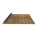 Sideview of Oriental Brown Industrial Rug, urb1106brn