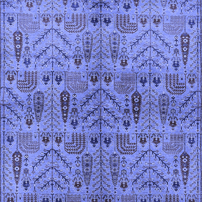 Oriental Blue Industrial Rug, urb1106blu