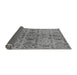 Sideview of Oriental Gray Industrial Rug, urb1106gry