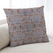 Lifestyle Image of Mid-Century Modern Urban Square Chestnut Brown Throw Pillow, 18 inch by 18 inch, pwurb1106