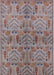 Mid-Century Modern Chestnut Brown Oriental Rug, urb1106