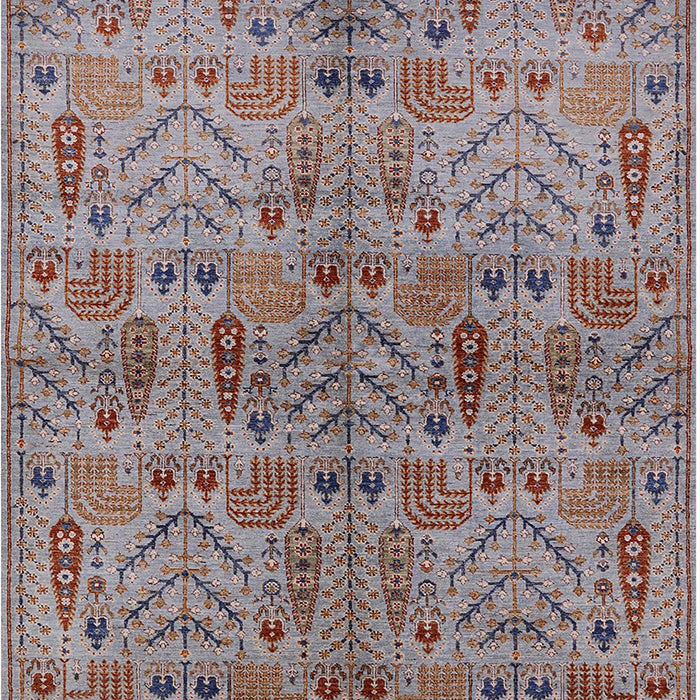 Machine Washable Industrial Modern Chestnut Brown Rug, wshurb1106