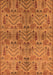 Oriental Orange Industrial Rug, urb1106org