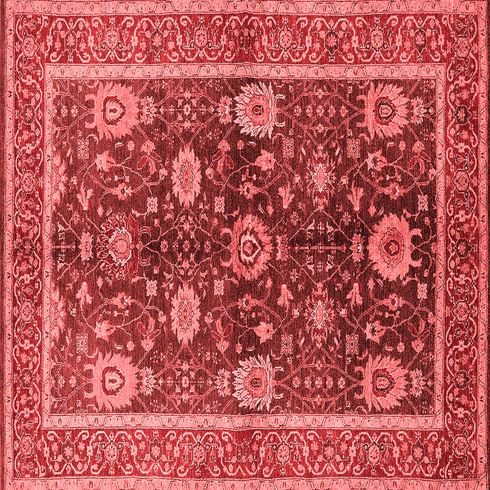 Oriental Red Industrial Rug, urb1107red