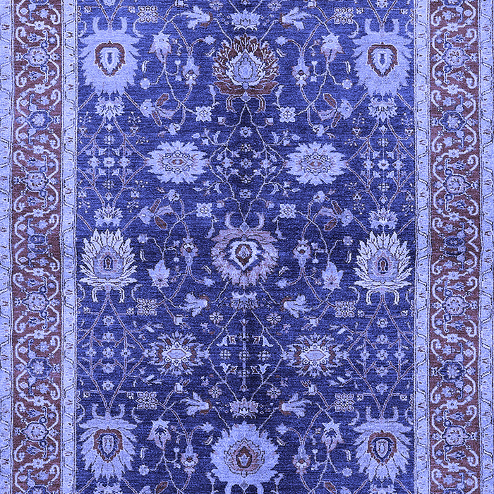 Oriental Blue Industrial Rug, urb1107blu