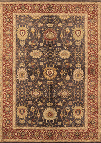 Oriental Brown Industrial Rug, urb1107brn