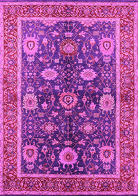 Oriental Pink Industrial Rug, urb1107pnk