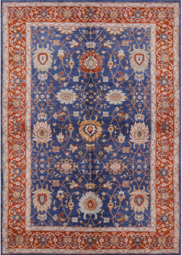 Mid-Century Modern Maroon Purple Oriental Rug, urb1107