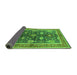Sideview of Oriental Green Industrial Rug, urb1107grn