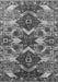 Oriental Gray Industrial Rug, urb1108gry