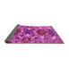 Sideview of Oriental Pink Industrial Rug, urb1108pnk