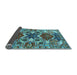 Sideview of Oriental Light Blue Industrial Rug, urb1108lblu