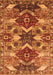 Machine Washable Oriental Orange Industrial Area Rugs, wshurb1108org