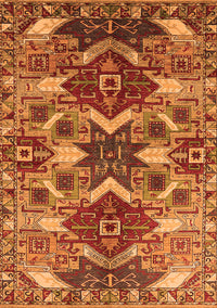 Oriental Orange Industrial Rug, urb1108org