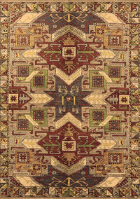 Oriental Brown Industrial Rug, urb1108brn