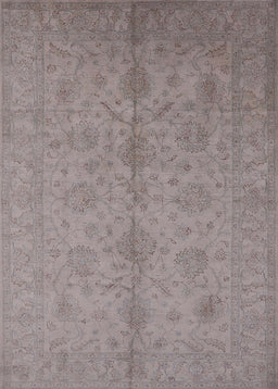 Mid-Century Modern Rose Purple Oriental Rug, urb1109