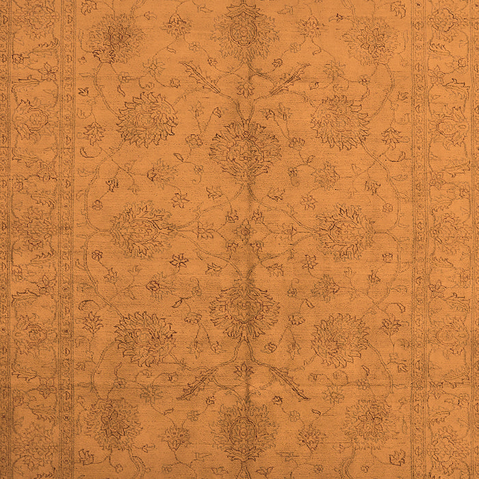 Machine Washable Oriental Orange Industrial Area Rugs, wshurb1109org