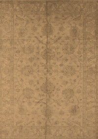 Oriental Brown Industrial Rug, urb1109brn