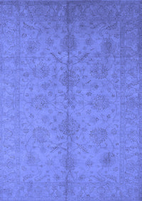 Oriental Blue Industrial Rug, urb1109blu