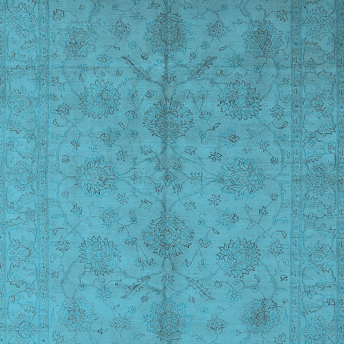 Oriental Light Blue Industrial Rug, urb1109lblu