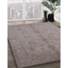 Machine Washable Industrial Modern Rose Dust Purple Rug in a Family Room, wshurb1109