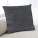 Lifestyle Image of Mid-Century Modern Urban Square Light Black Throw Pillow, 18 inch by 18 inch, pwurb110