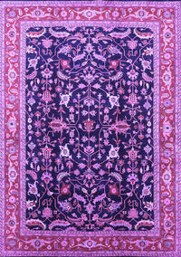 Oriental Purple Industrial Rug, urb1110pur