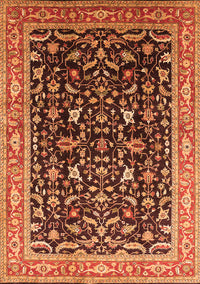 Oriental Orange Industrial Rug, urb1110org