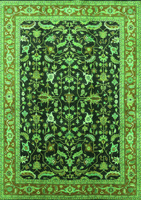 Oriental Green Industrial Rug, urb1110grn