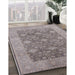 Machine Washable Industrial Modern Silver Pink Rug in a Family Room, wshurb1111