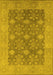 Oriental Yellow Industrial Rug, urb1111yw