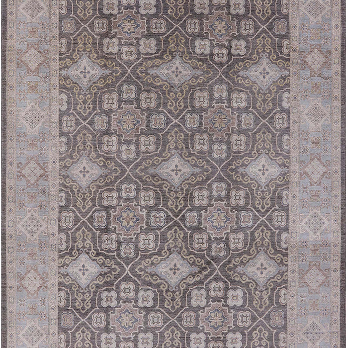 Machine Washable Industrial Modern Silver Pink Rug, wshurb1111