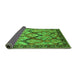 Sideview of Oriental Green Industrial Rug, urb1112grn