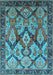 Oriental Light Blue Industrial Rug, urb1112lblu