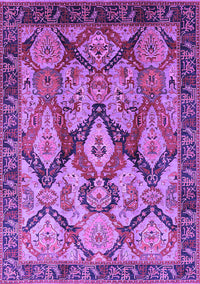 Oriental Purple Industrial Rug, urb1112pur