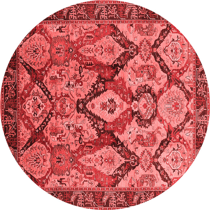 Oriental Red Industrial Rug, urb1112red