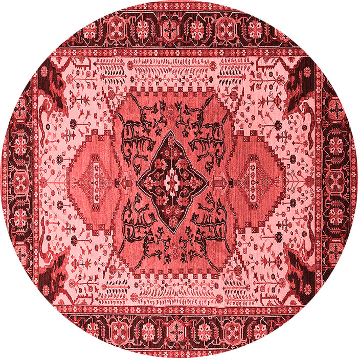 Oriental Red Industrial Rug, urb1113red