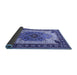 Sideview of Oriental Blue Industrial Rug, urb1113blu