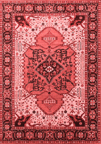 Oriental Red Industrial Rug, urb1113red