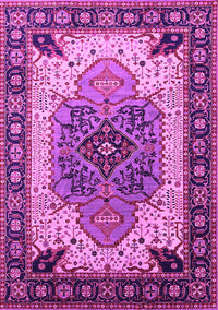 Oriental Pink Industrial Rug, urb1113pnk