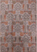 Mid-Century Modern Chestnut Brown Oriental Rug, urb1114