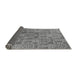 Sideview of Oriental Gray Industrial Rug, urb1114gry